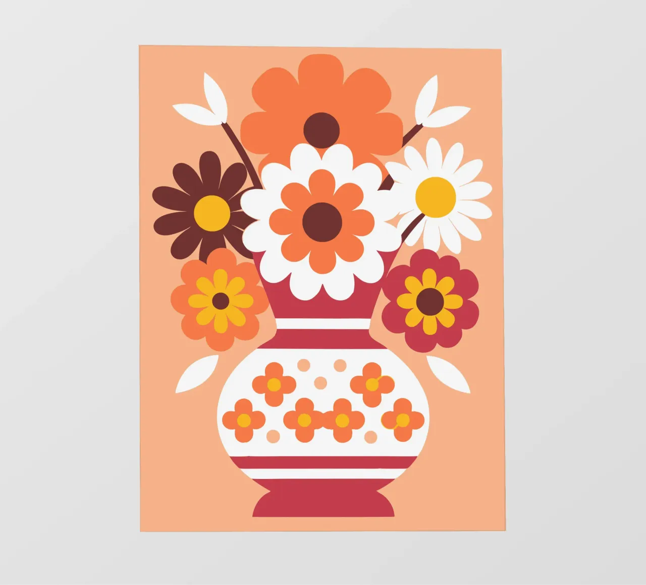 Fiori e vasi telo in pvc da FLOWER PLACE SHOP