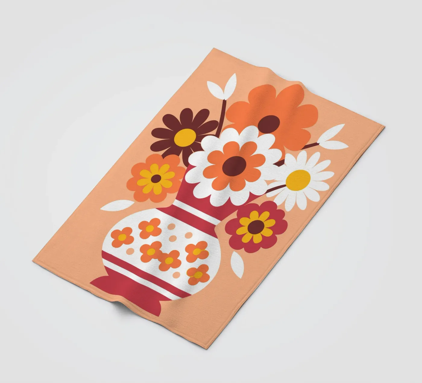 Flowers and Vases coperta in pile da FLOWER PLACE SHOP