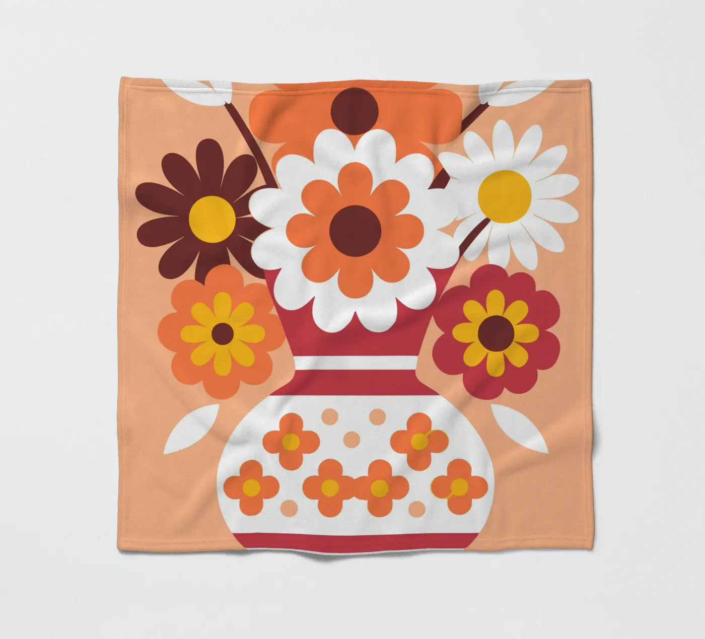 Flowers and Vases coperta in pile da FLOWER PLACE SHOP