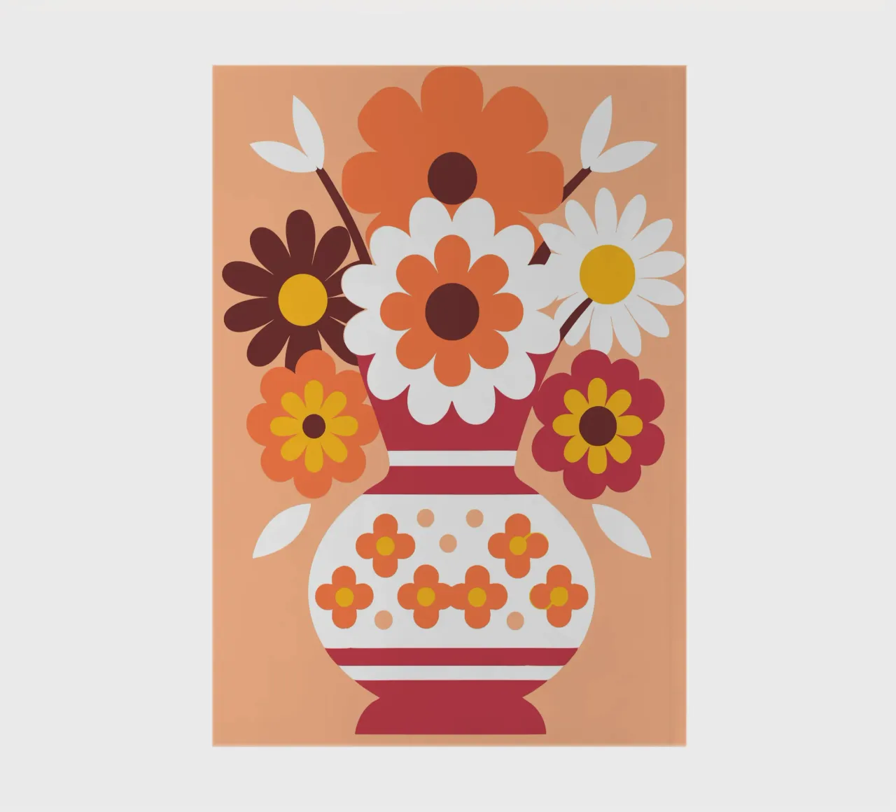 Flowers and Vases notebook by FLOWER PLACE SHOP