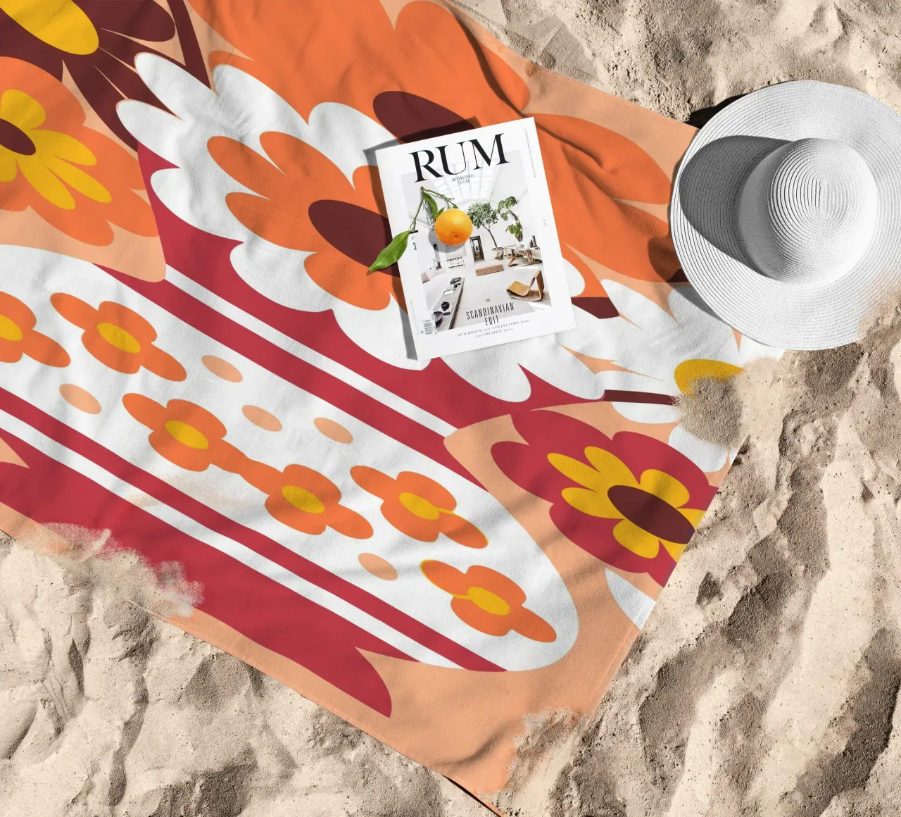 Fiori e vasi telo mare da FLOWER PLACE SHOP