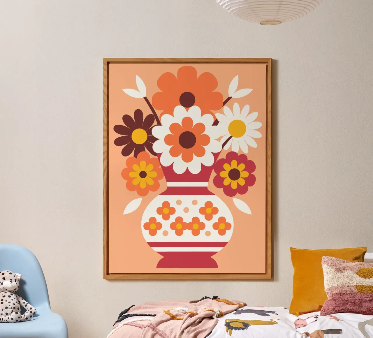 Flowers and Vases alu-dibond by FLOWER PLACE SHOP