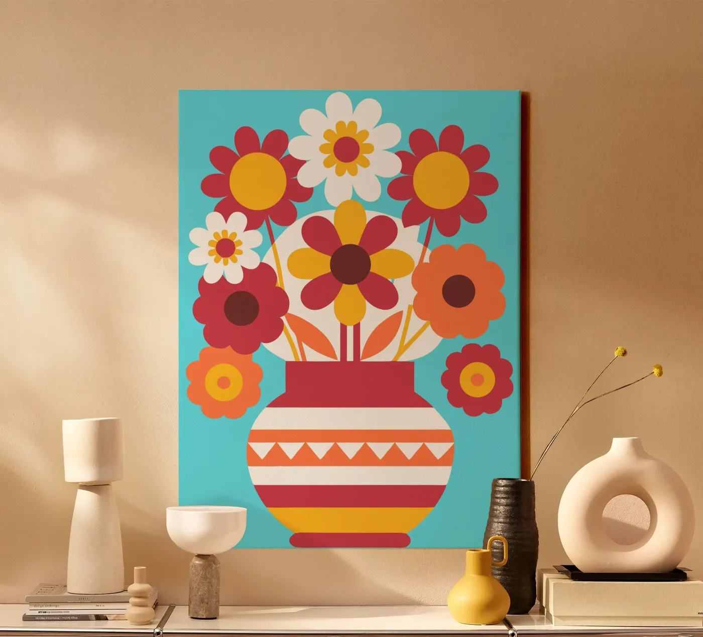 Fiori e vasi tela da FLOWER PLACE SHOP