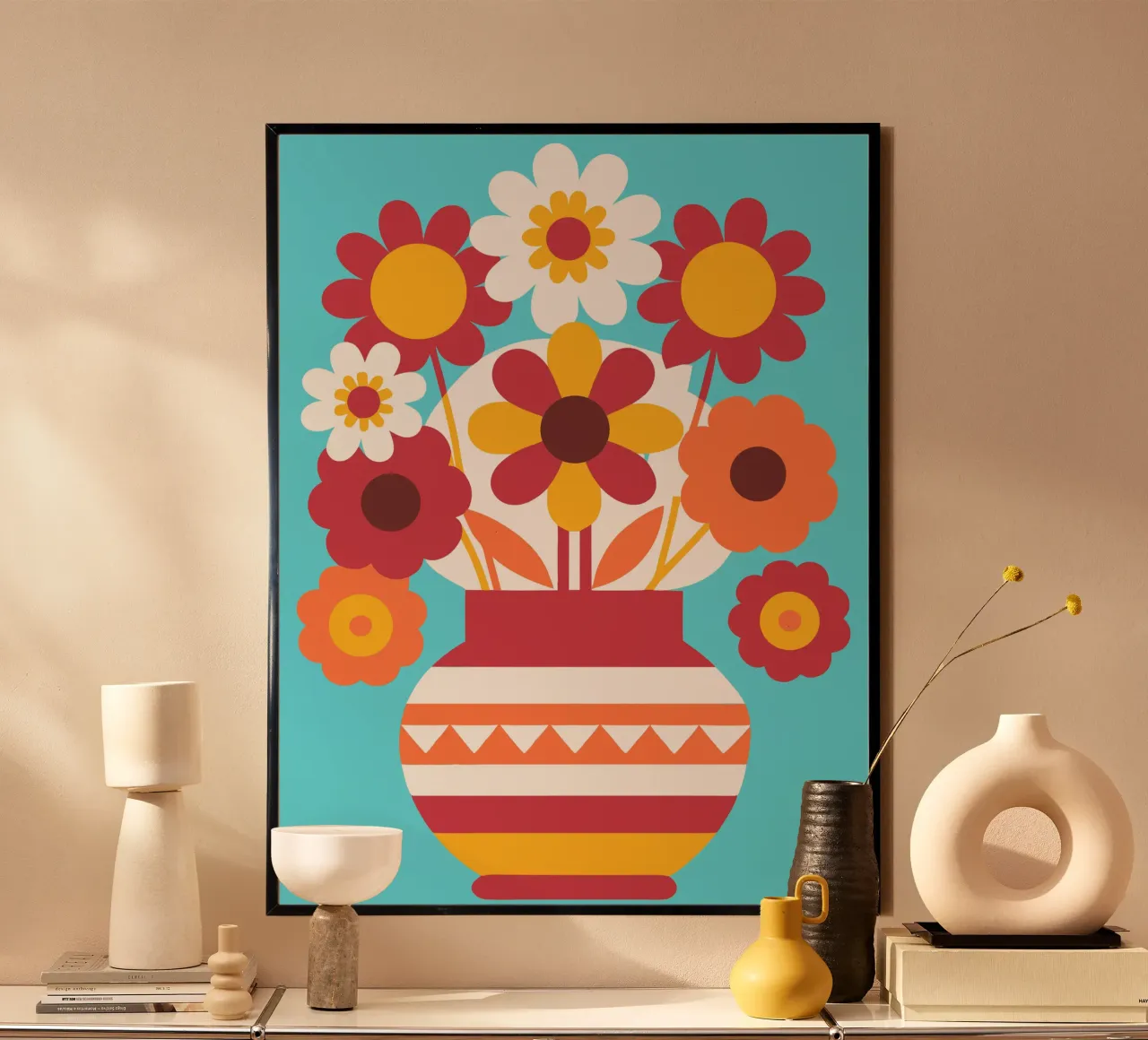 Fiori e vasi poster da FLOWER PLACE SHOP