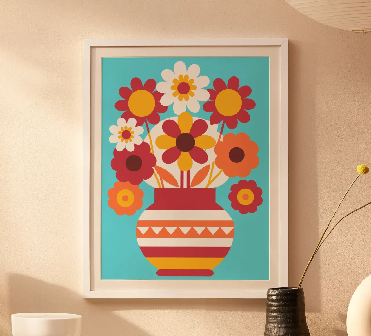 Fiori e vasi poster da FLOWER PLACE SHOP