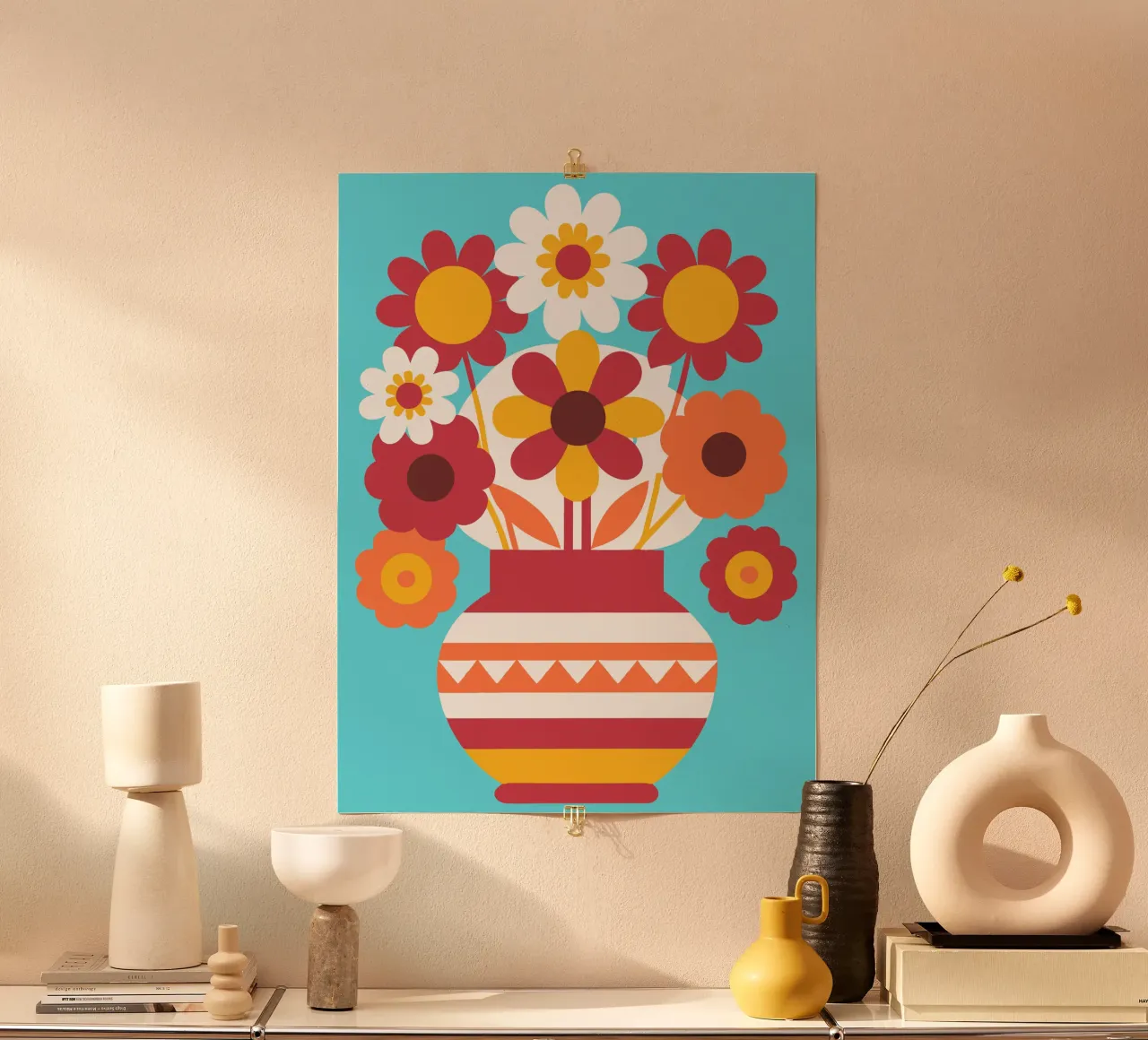 Fiori e vasi poster da FLOWER PLACE SHOP