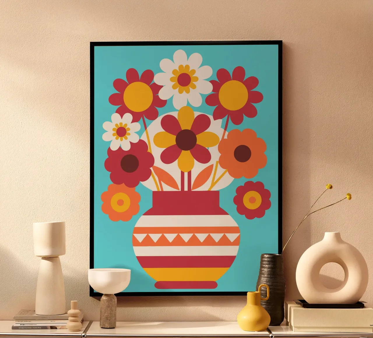 Fiori e vasi poster da FLOWER PLACE SHOP