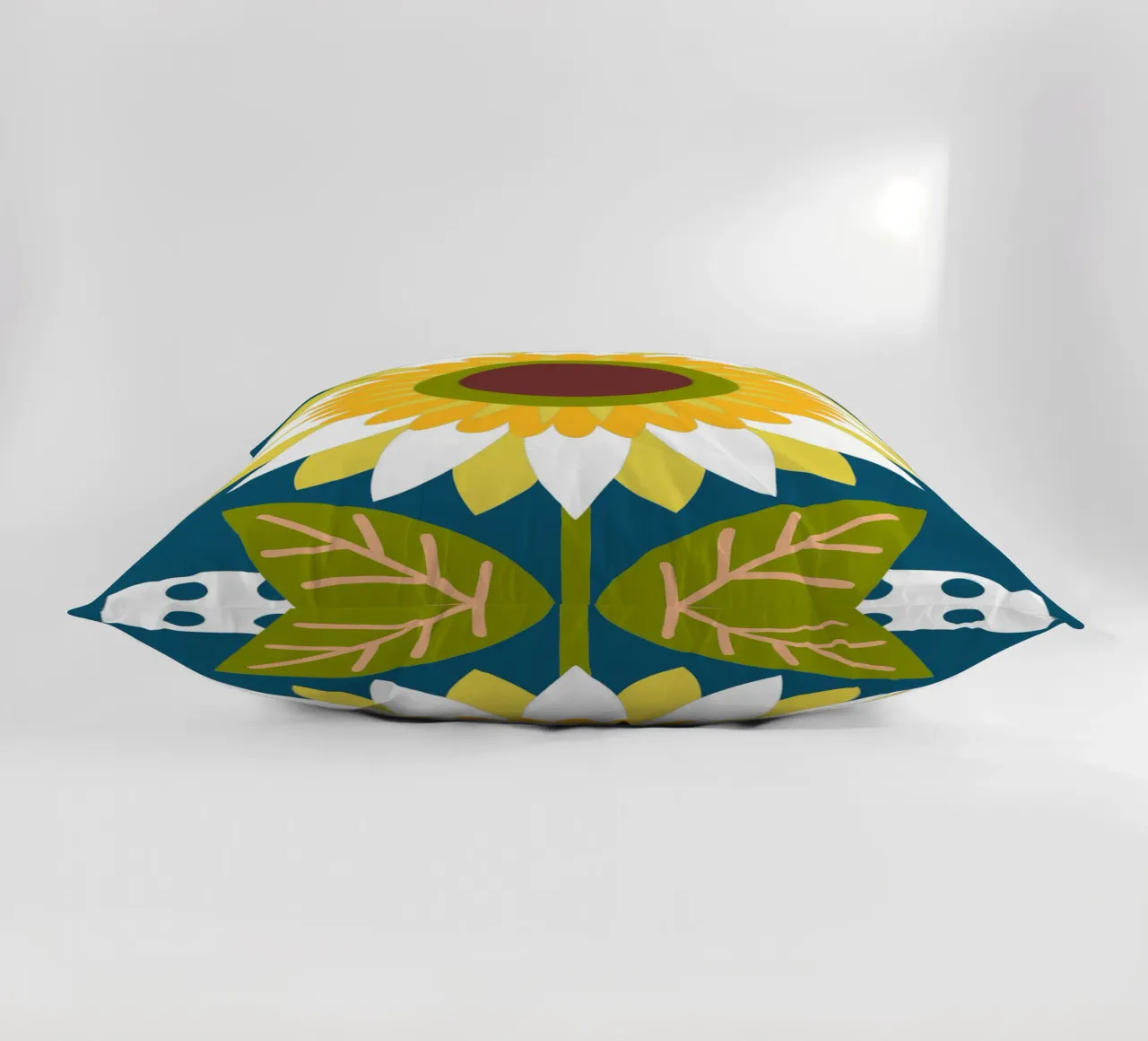 Sunflower decorative cushion by FLOWER PLACE SHOP