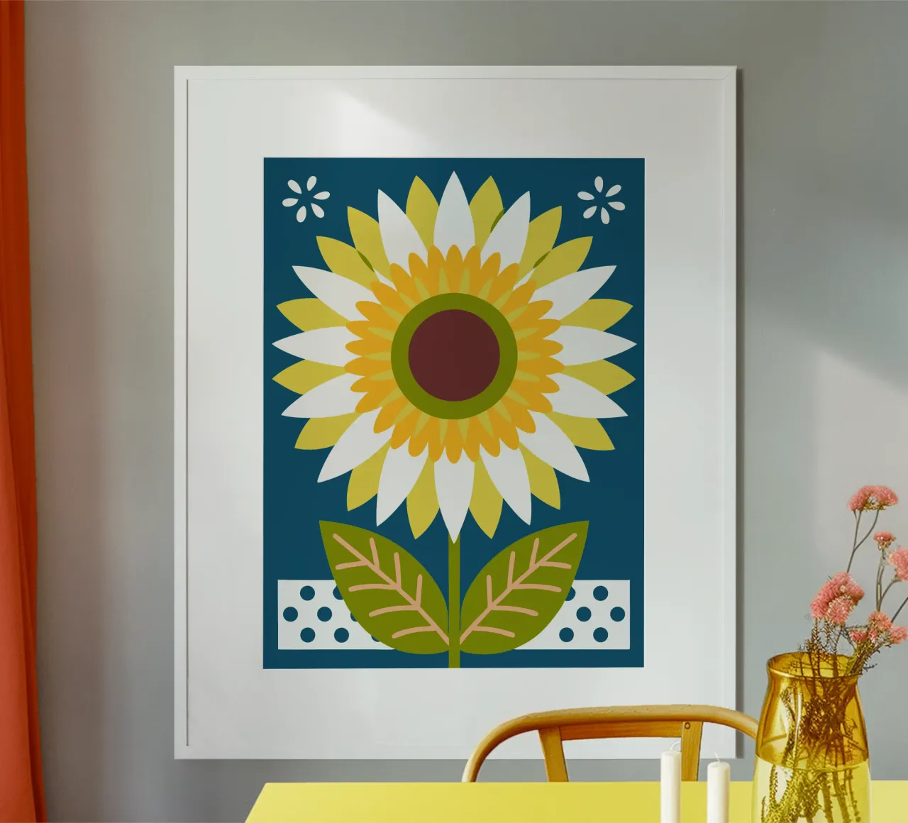 Girasole poster da FLOWER PLACE SHOP