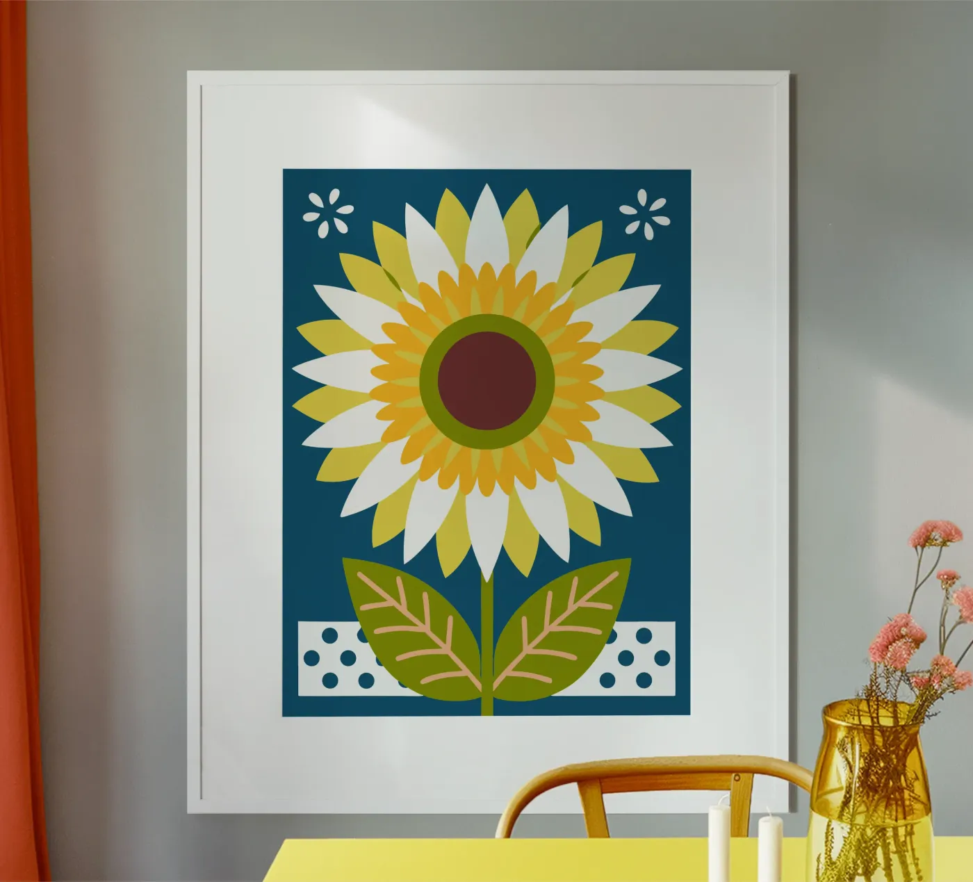Sunflower poster by FLOWER PLACE SHOP