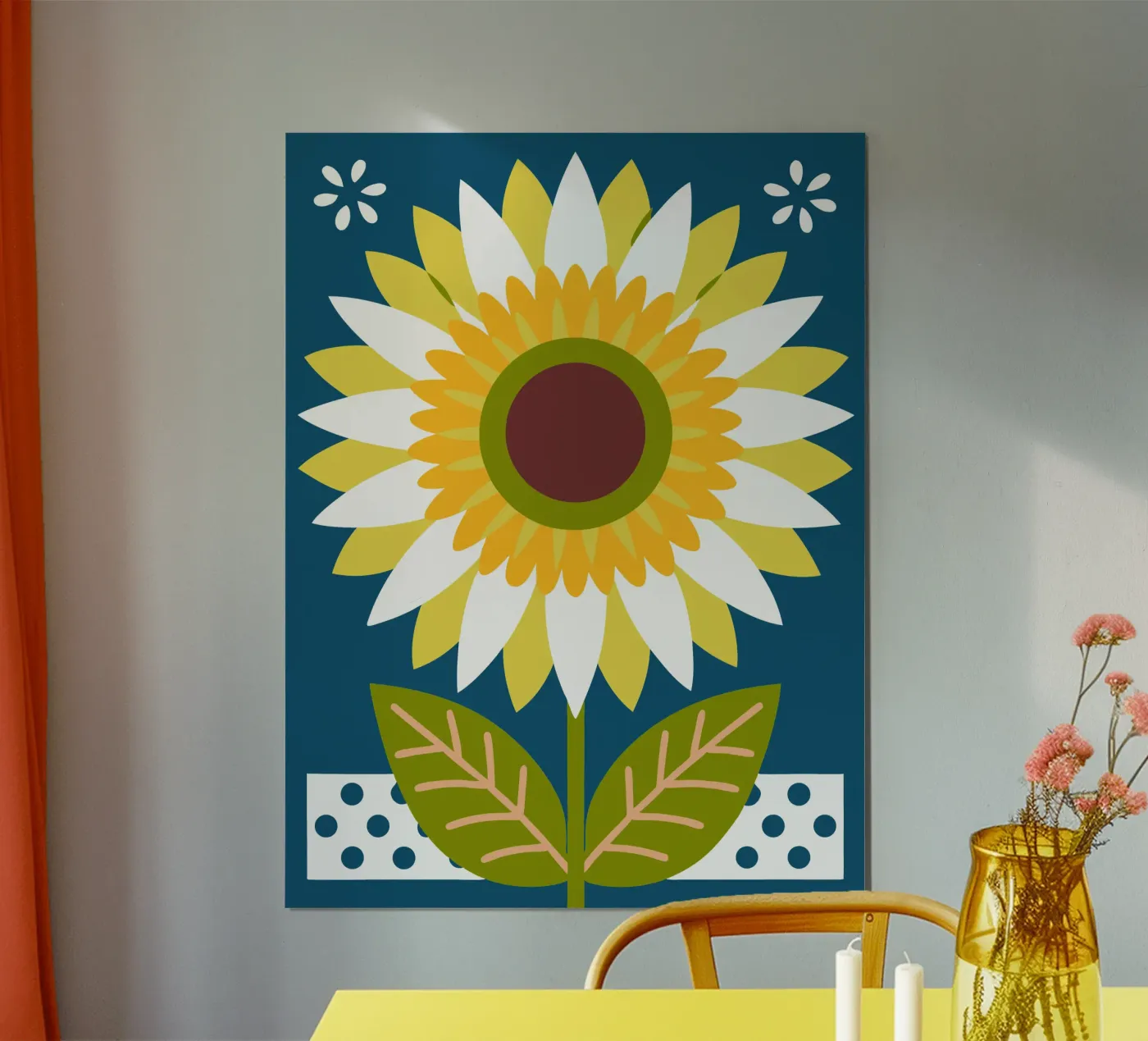 Sunflower poster by FLOWER PLACE SHOP