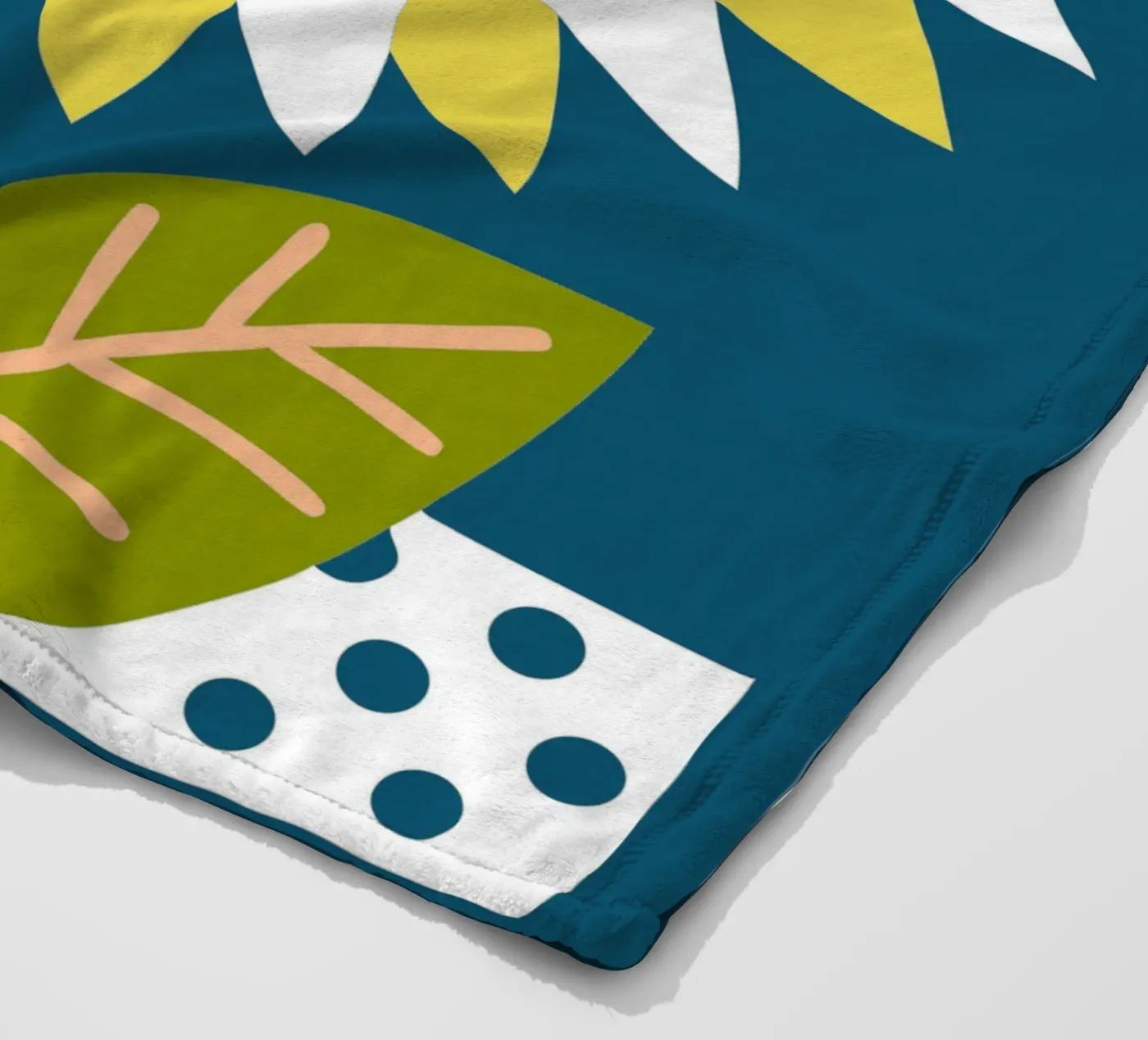 Zonnebloem fleecedeken van FLOWER PLACE SHOP