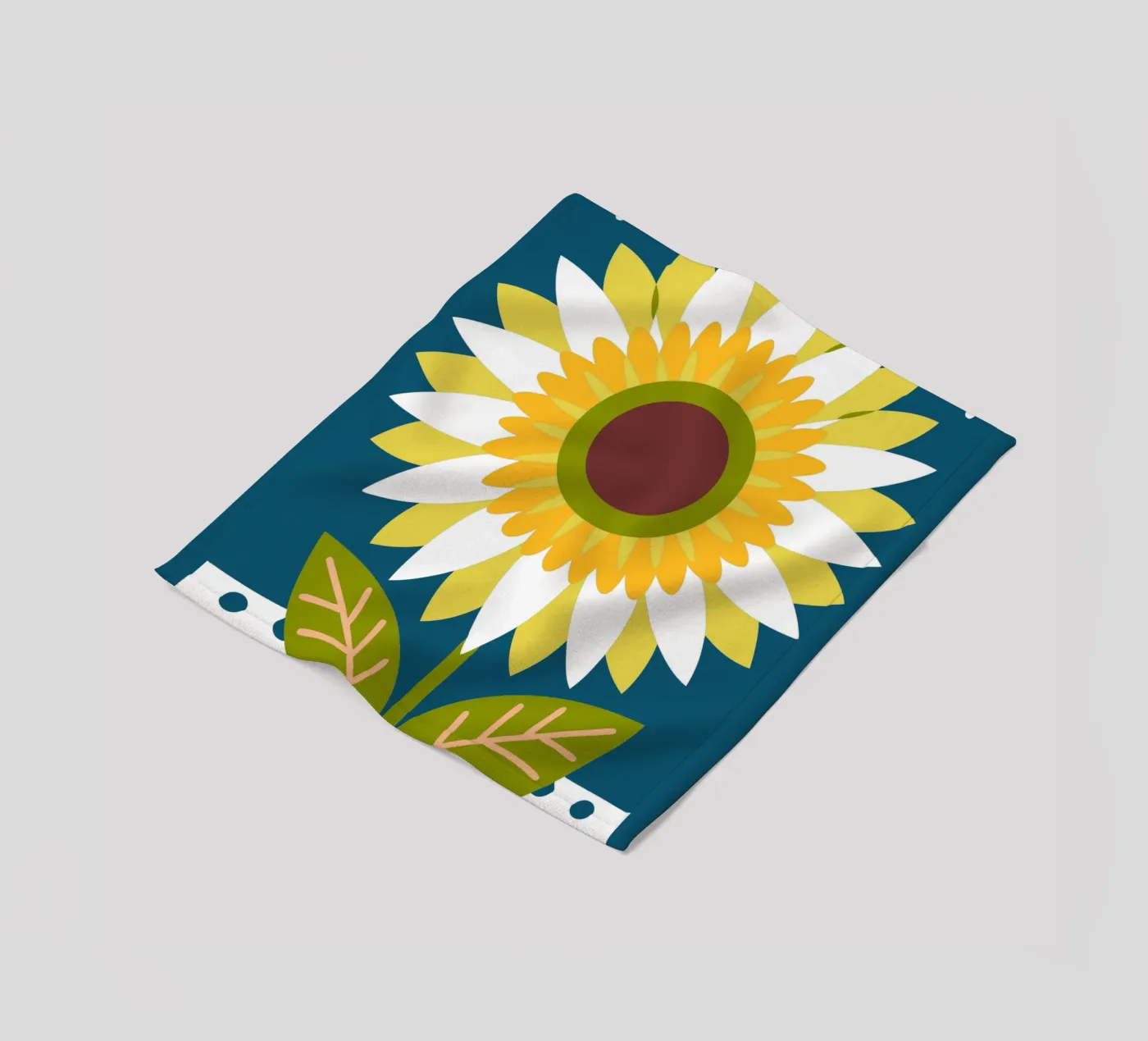 Zonnebloem fleecedeken van FLOWER PLACE SHOP