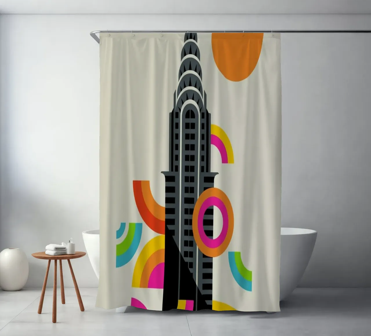 New York 30 tenda da doccia da Bo Lundberg