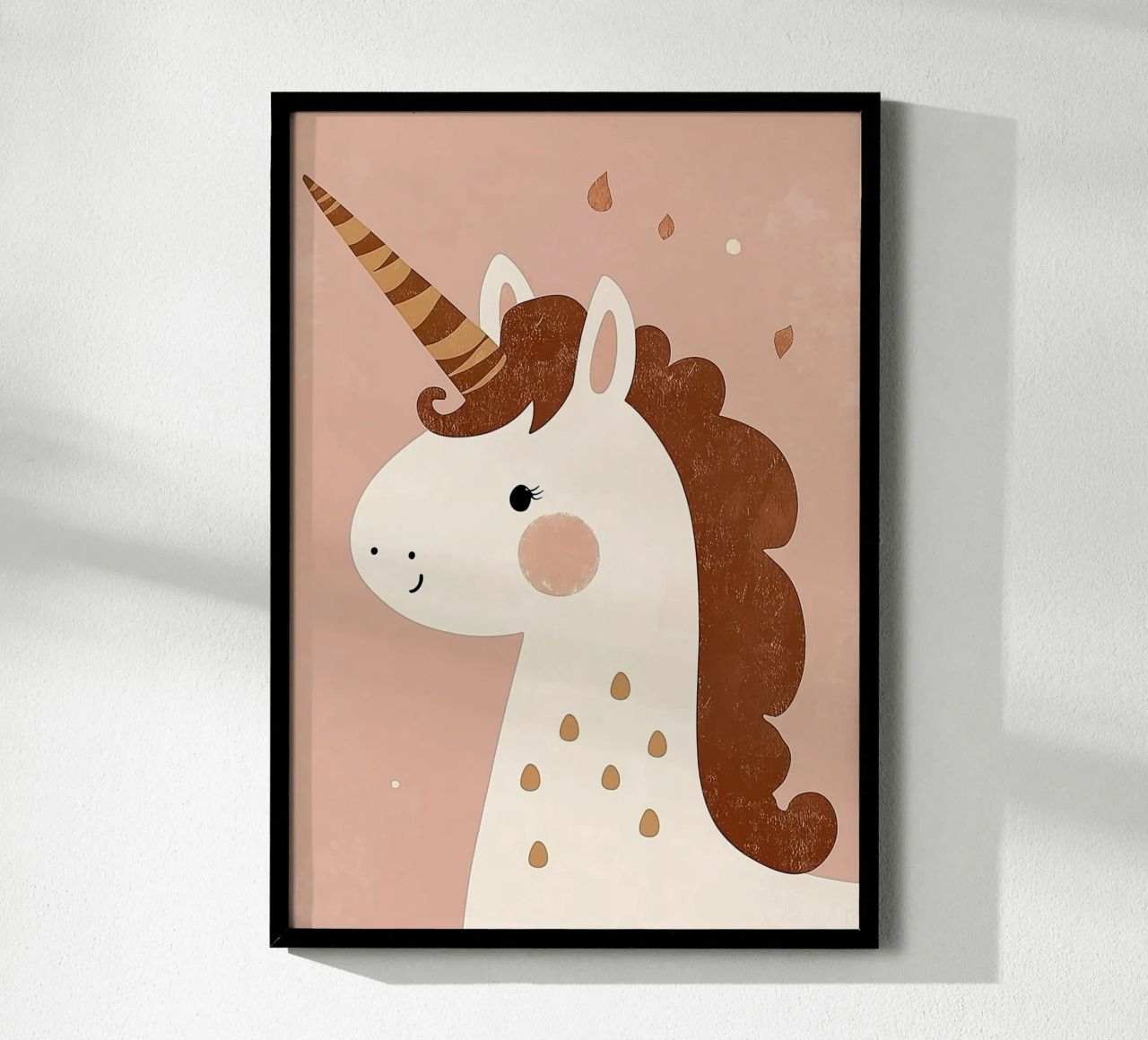 Einhorn Kinderzimmer Kunst, Kinder Wand Kunst, niedlich Druck für Kinder Poster von Little Lola