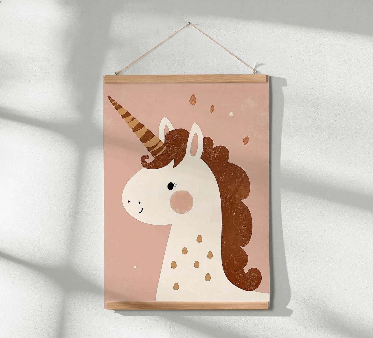 Einhorn Kinderzimmer Kunst, Kinder Wand Kunst, niedlich Druck für Kinder Poster von Little Lola