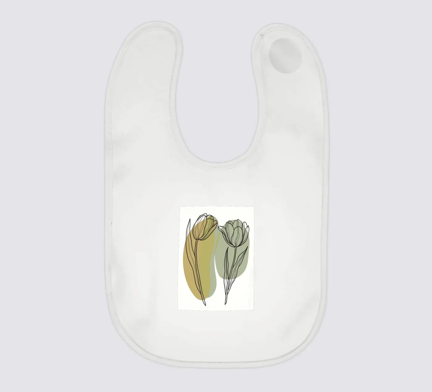 Due tulipani bavaglino da RELAXING TOUCH
