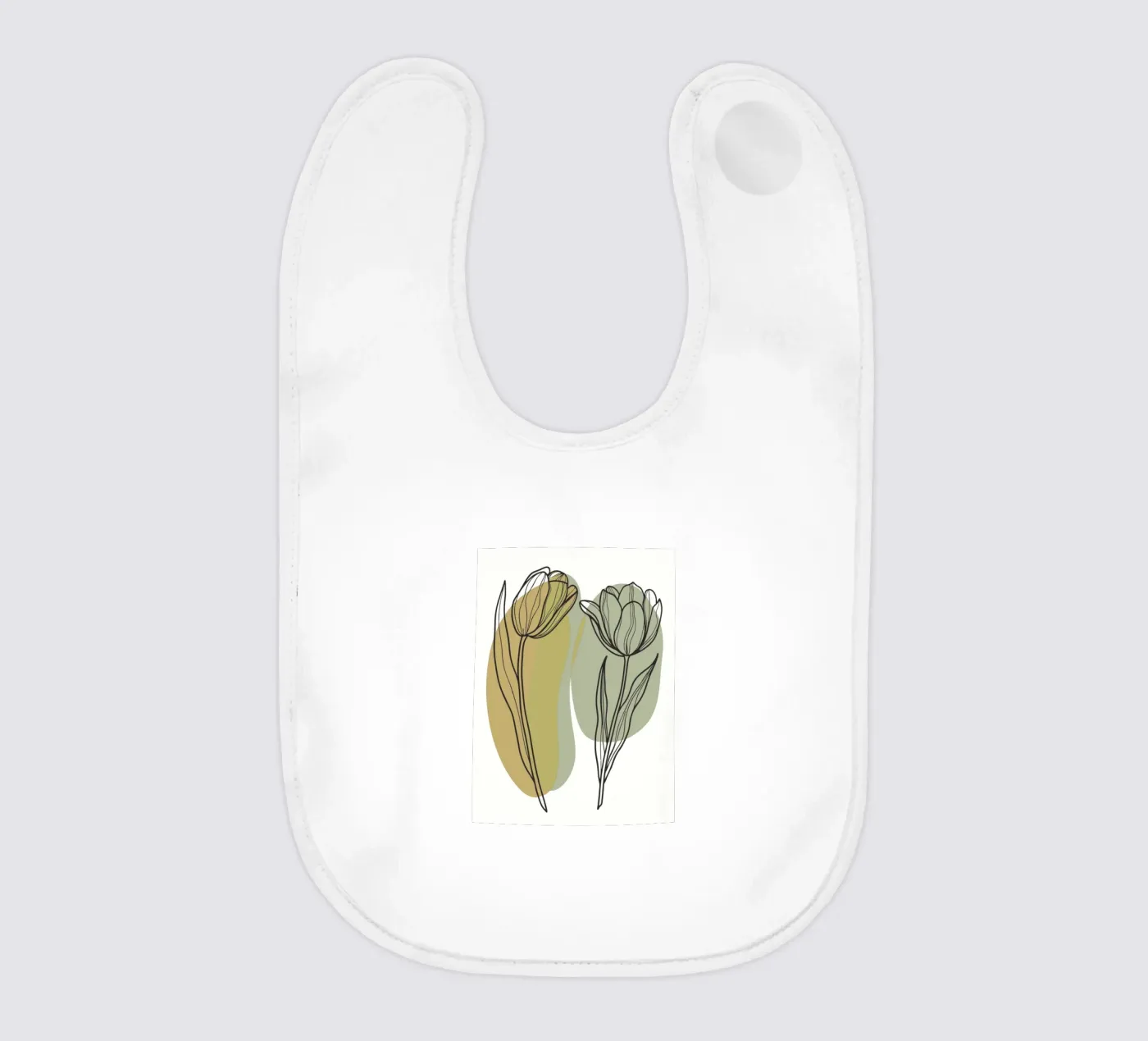 Due tulipani bavaglino da RELAXING TOUCH