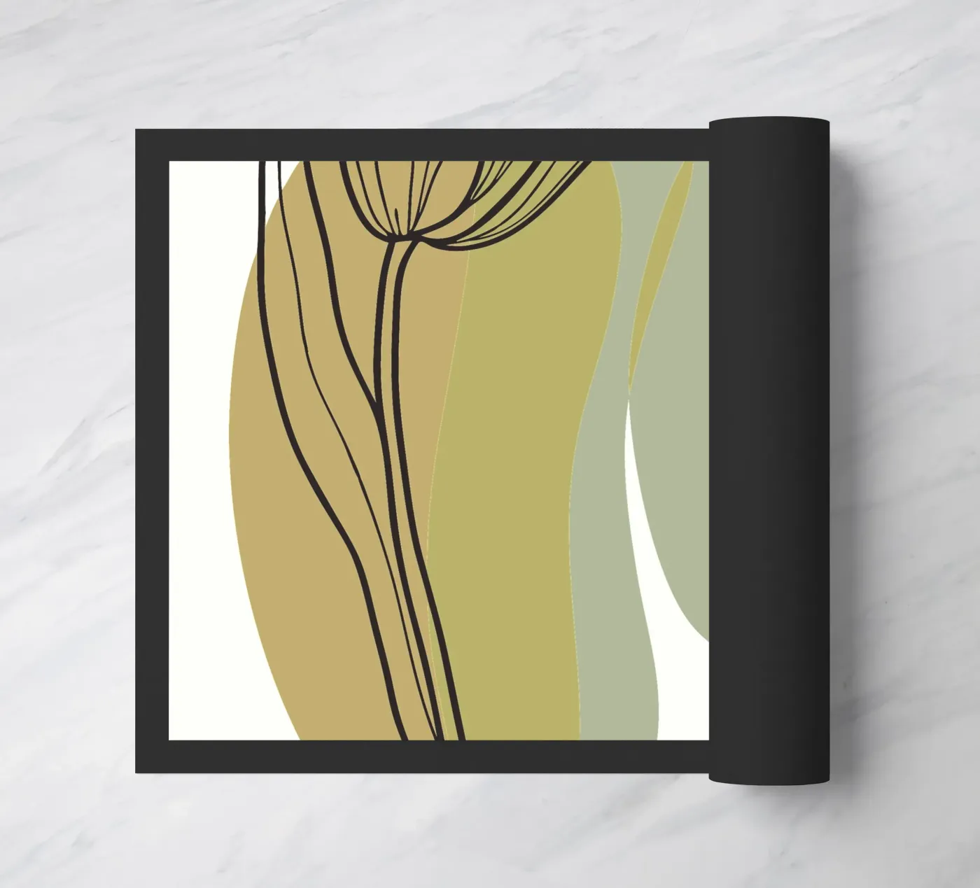 Due tulipani zerbino da RELAXING TOUCH