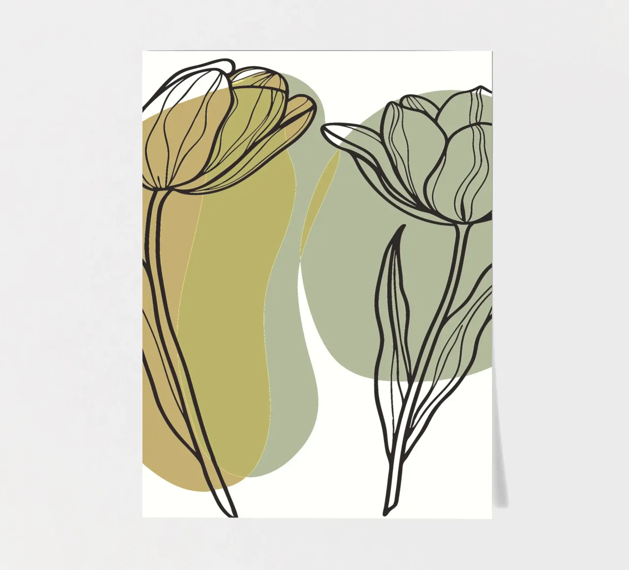 Two Tulips sticker sheet by RELAXING TOUCH