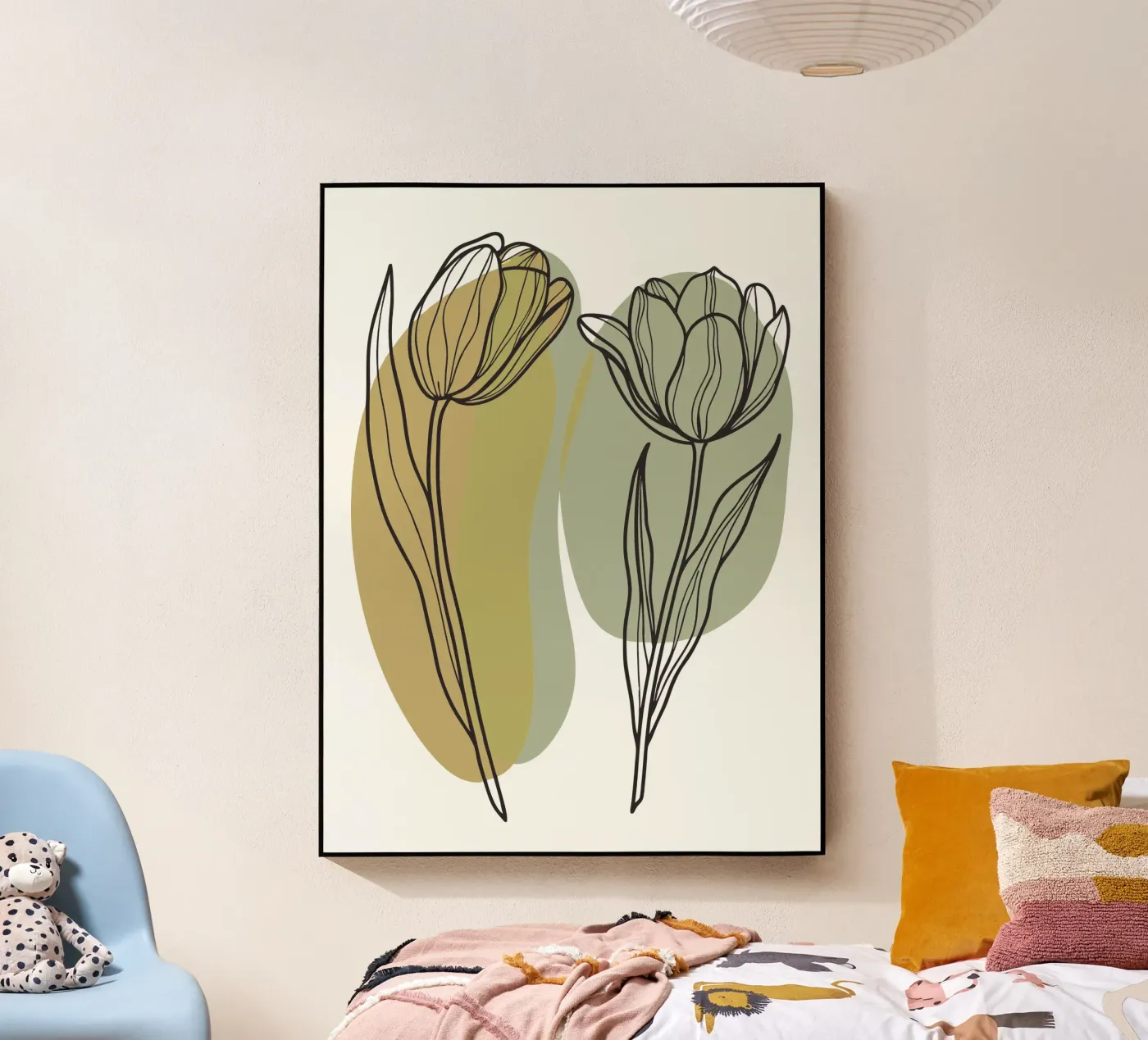 Two Tulips plexiglass da RELAXING TOUCH