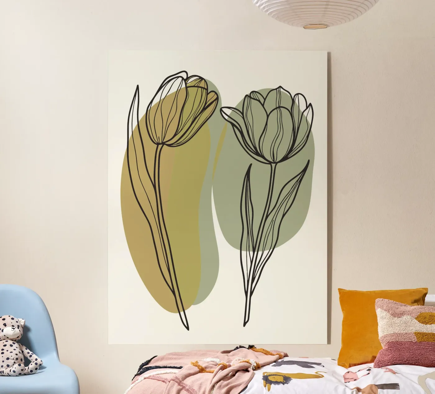 Two Tulips plexiglass da RELAXING TOUCH