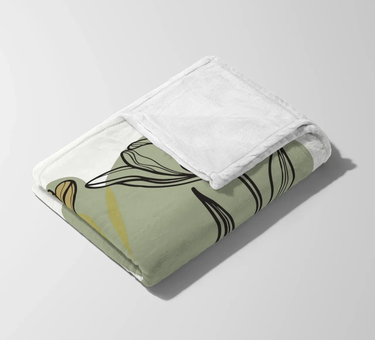 Due tulipani coperta in pile da RELAXING TOUCH