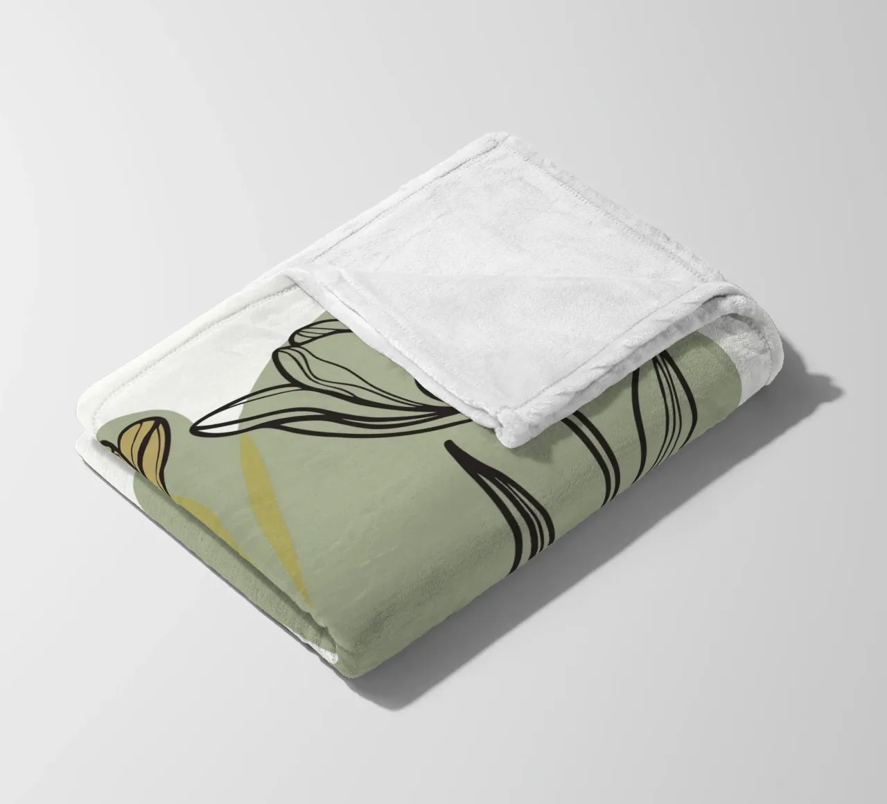 Due tulipani coperta in pile da RELAXING TOUCH