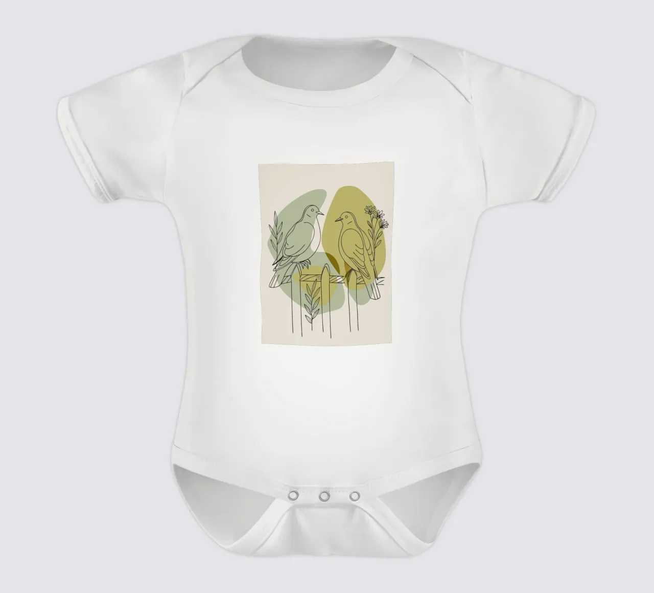 Deux colombes body bébé de RELAXING TOUCH