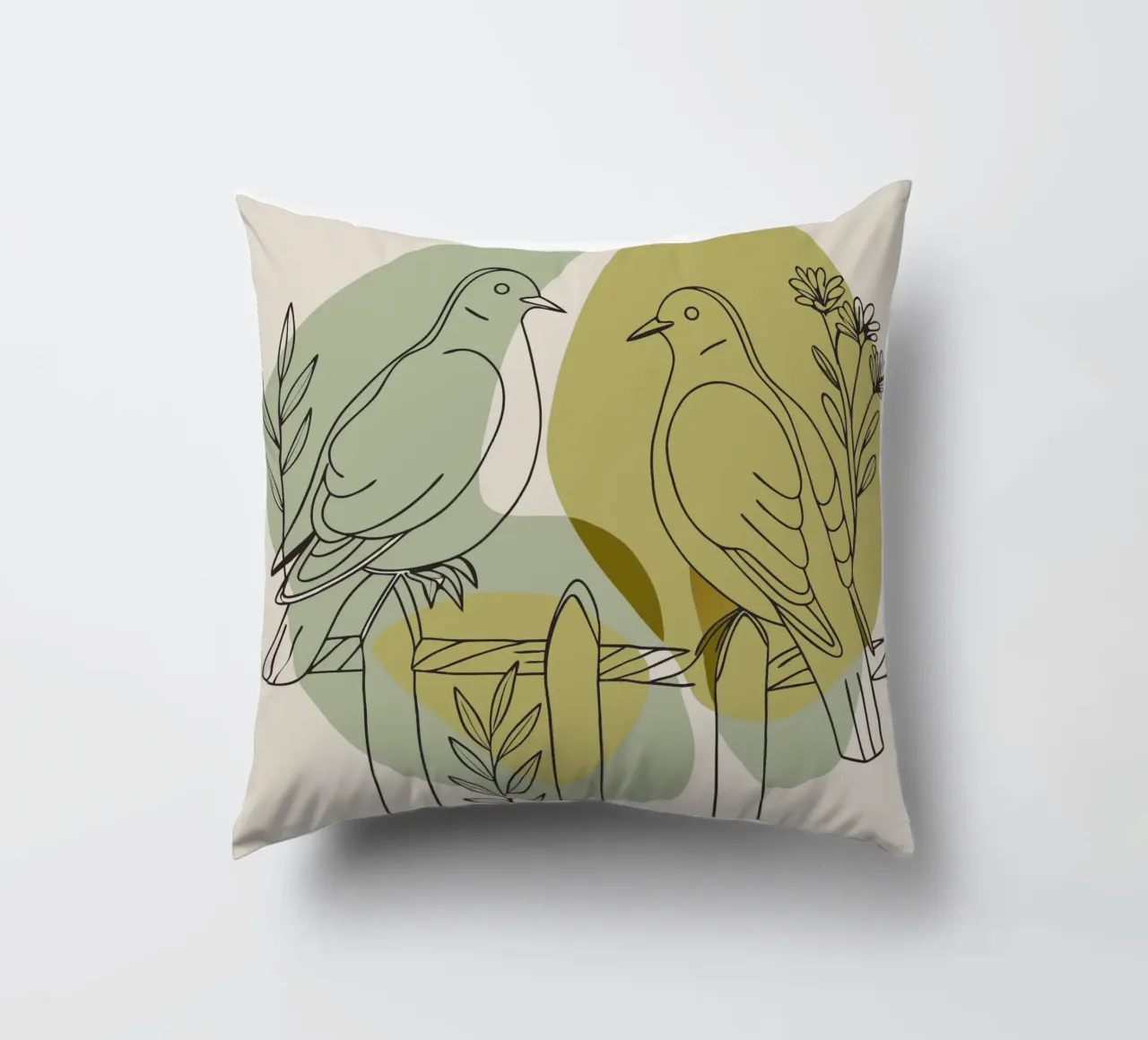 Due colombe cuscino da RELAXING TOUCH