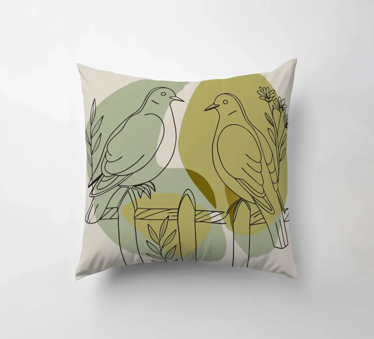 Due colombe cuscino da RELAXING TOUCH
