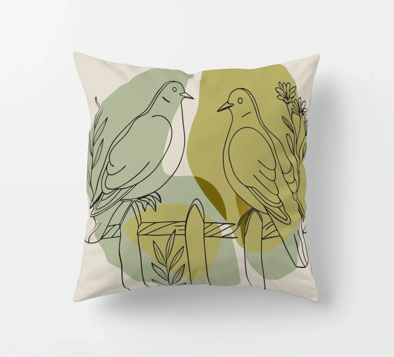 Due colombe cuscino da RELAXING TOUCH