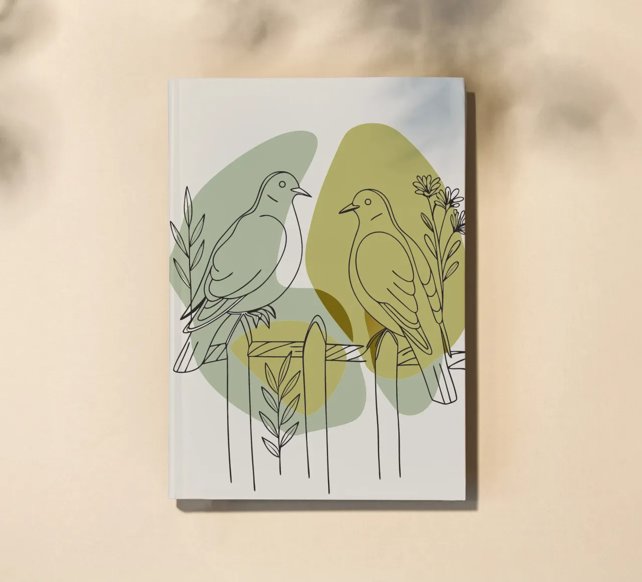 Deux colombes carnet de notes de RELAXING TOUCH