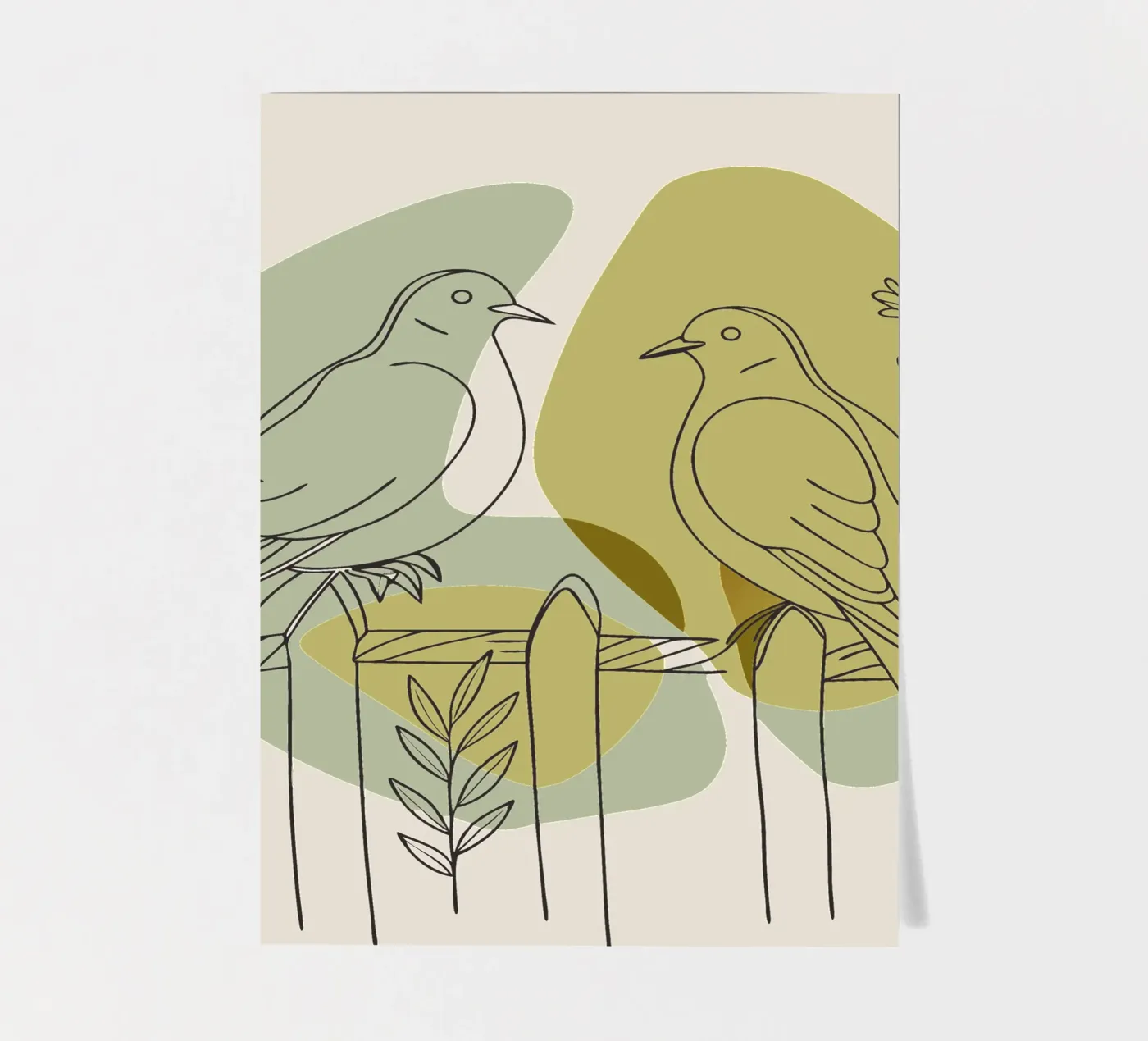 Two Doves sticker sheet by RELAXING TOUCH