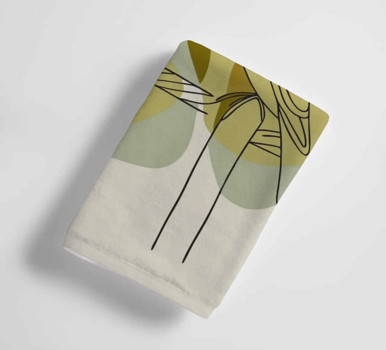 Two Doves towel by RELAXING TOUCH