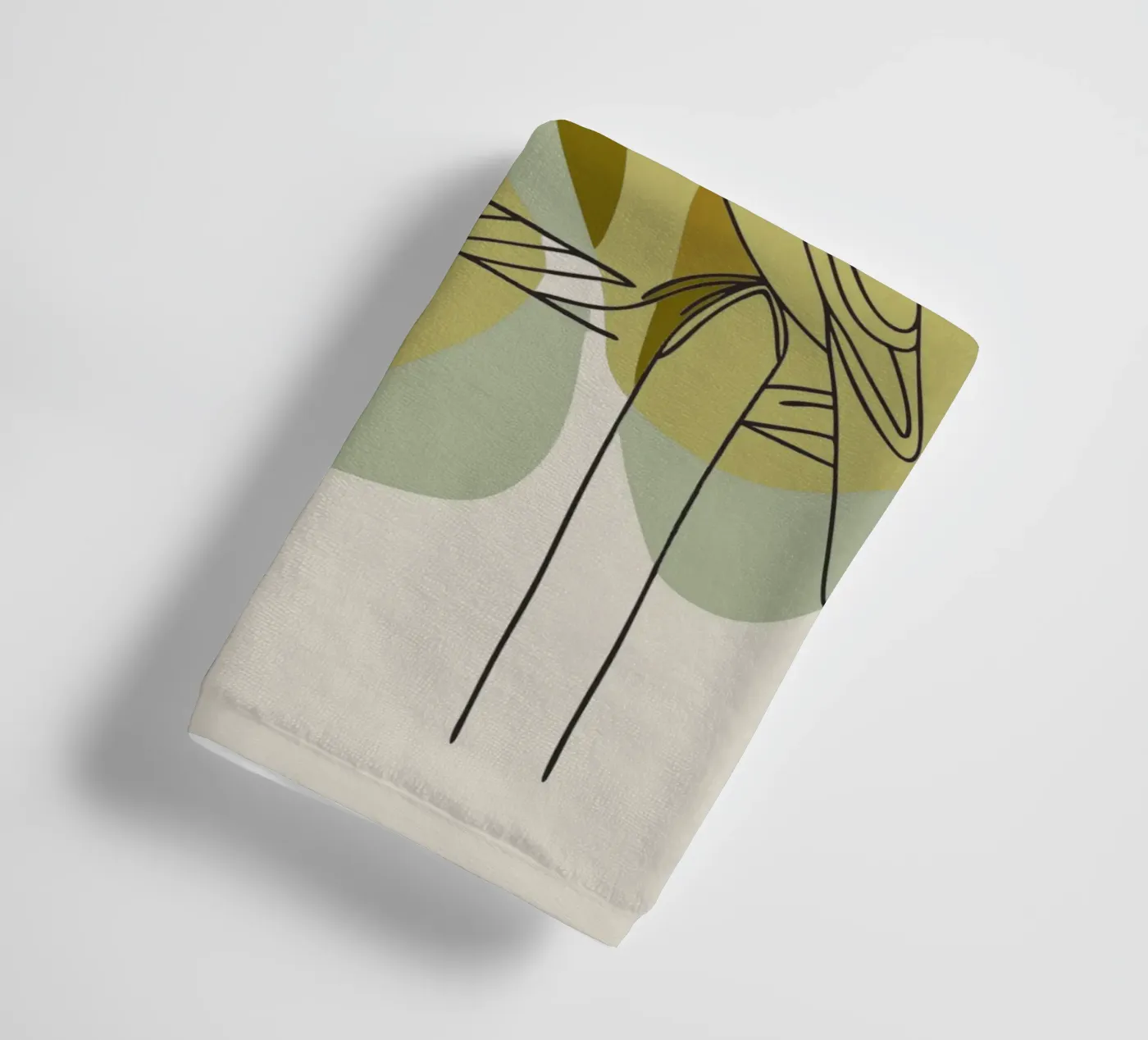 Two Doves towel by RELAXING TOUCH