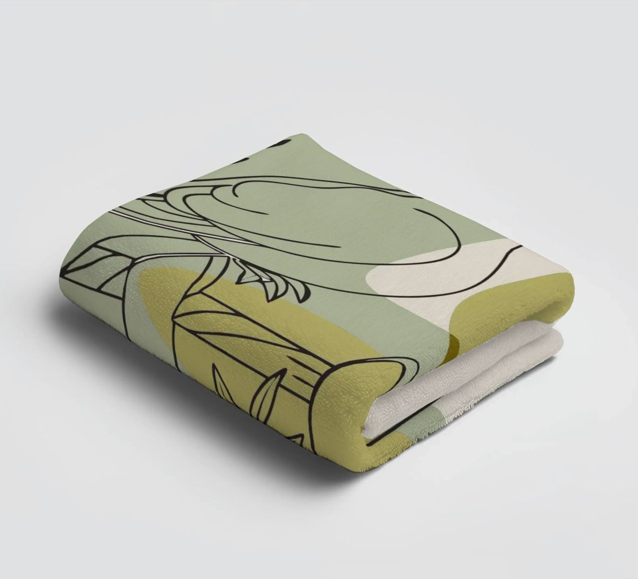 Two Doves towel by RELAXING TOUCH