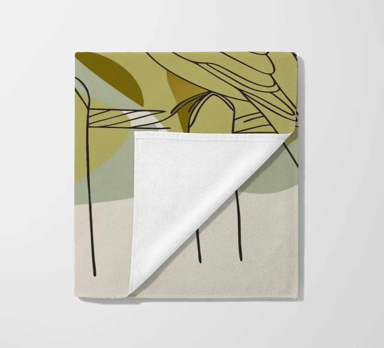 Two Doves beach towel by RELAXING TOUCH