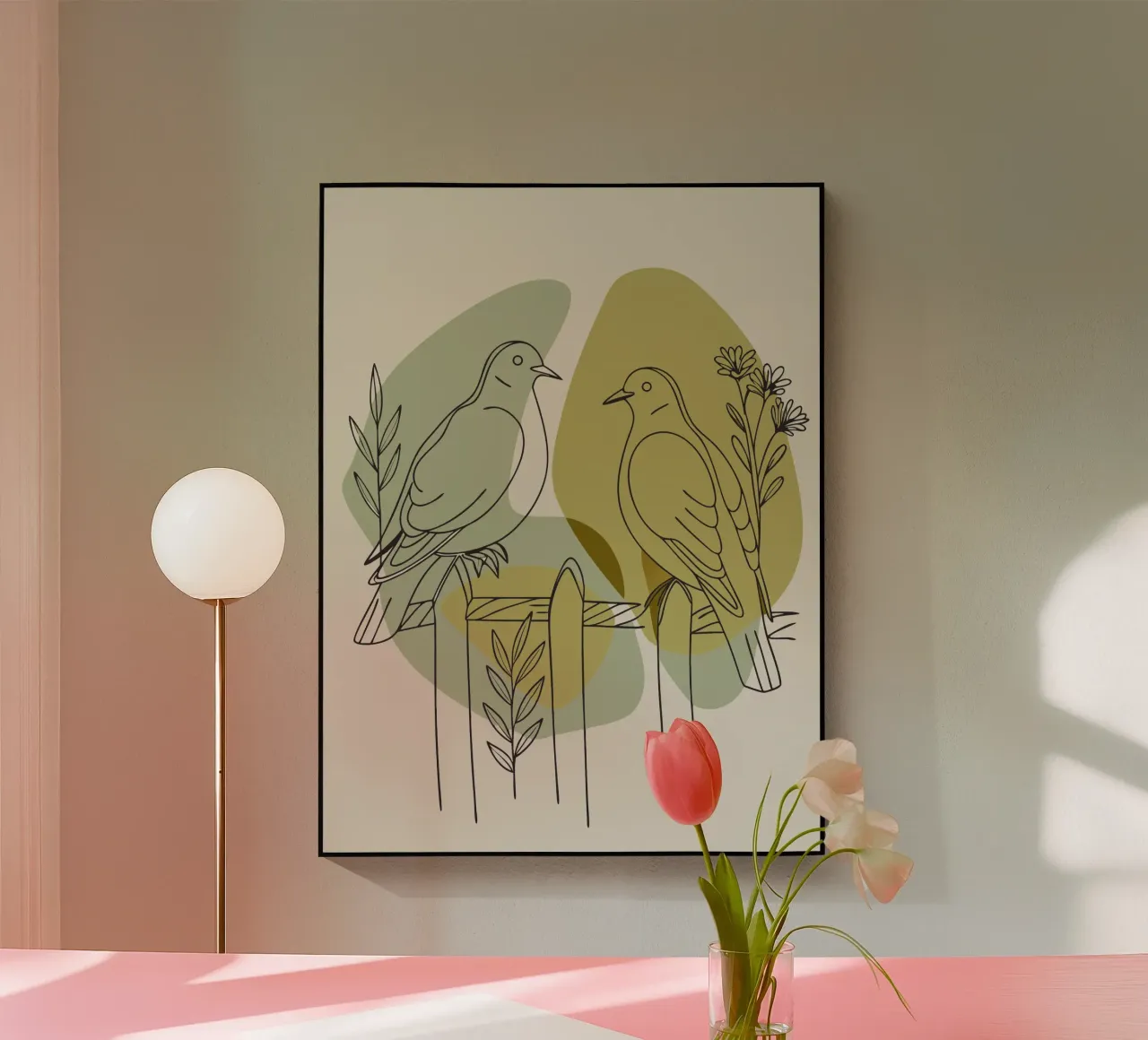 Due colombe plexiglass da RELAXING TOUCH