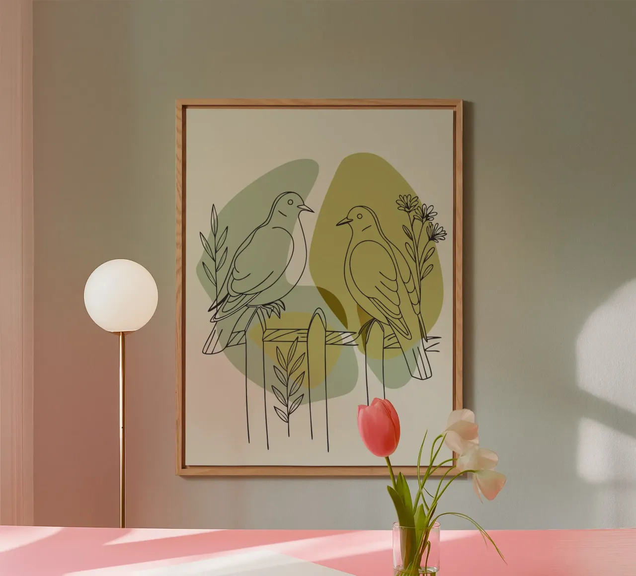 Two Doves forex plate by RELAXING TOUCH