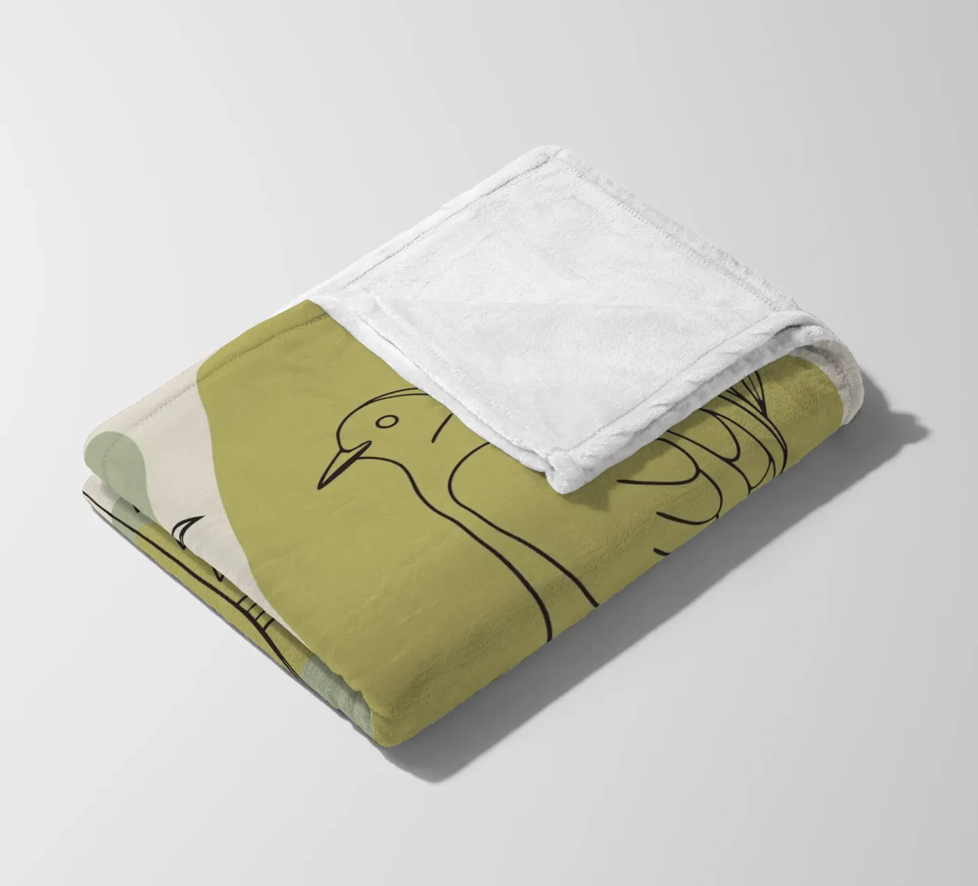 Two Doves fleecedeken van RELAXING TOUCH