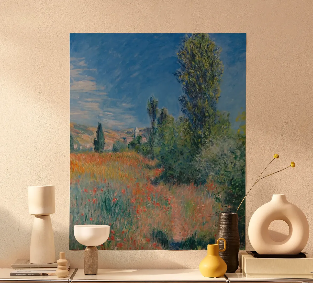 campagna colori vibranti scenico claude monet carta hahnemühle da belong shop