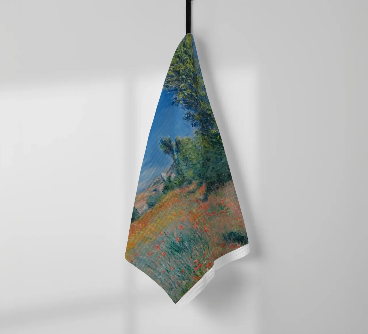 landschaft lebendige farben landschaftlich claude monet Geschirrtuch von belong shop