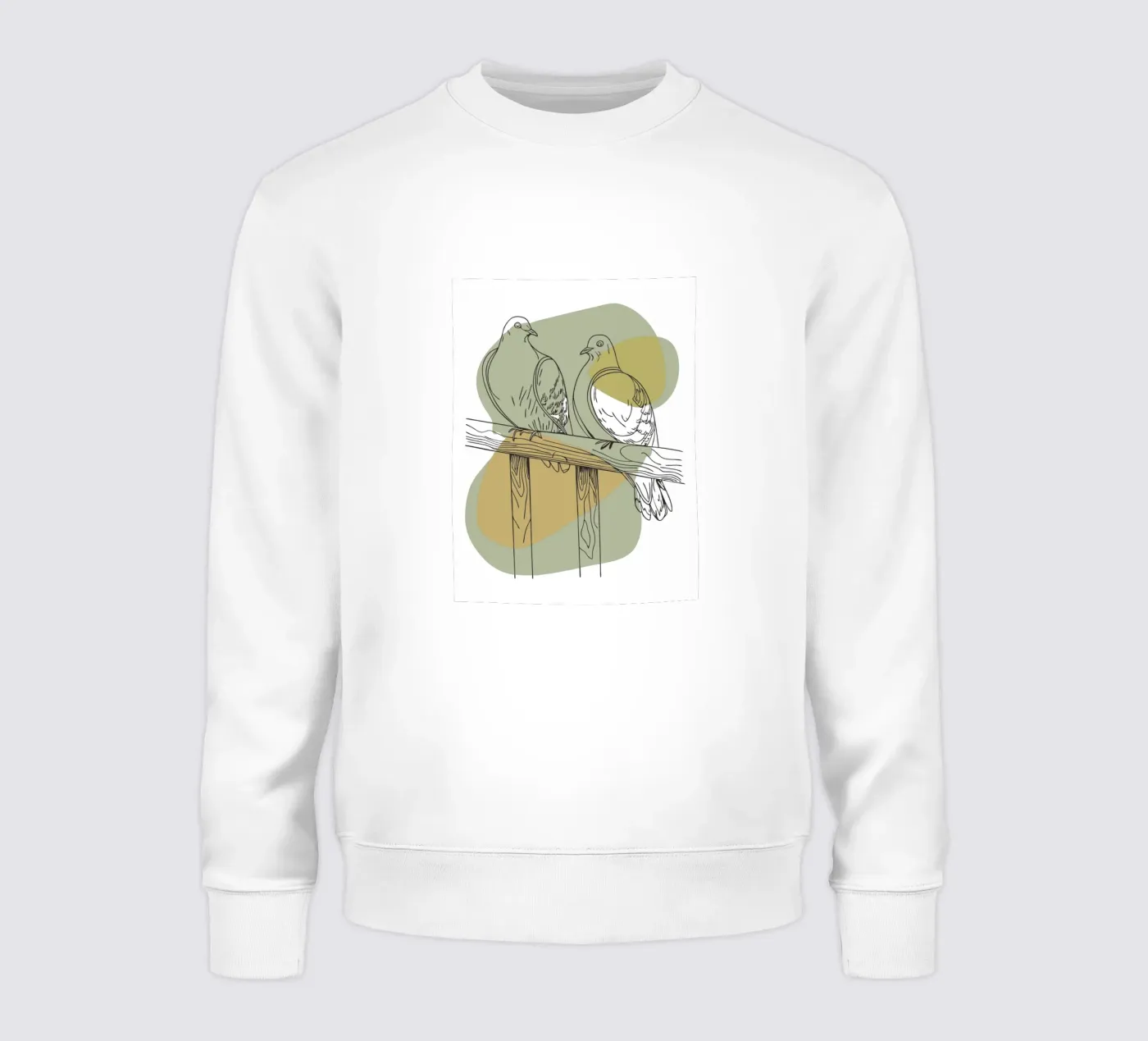 Deux colombes sweat de RELAXING TOUCH