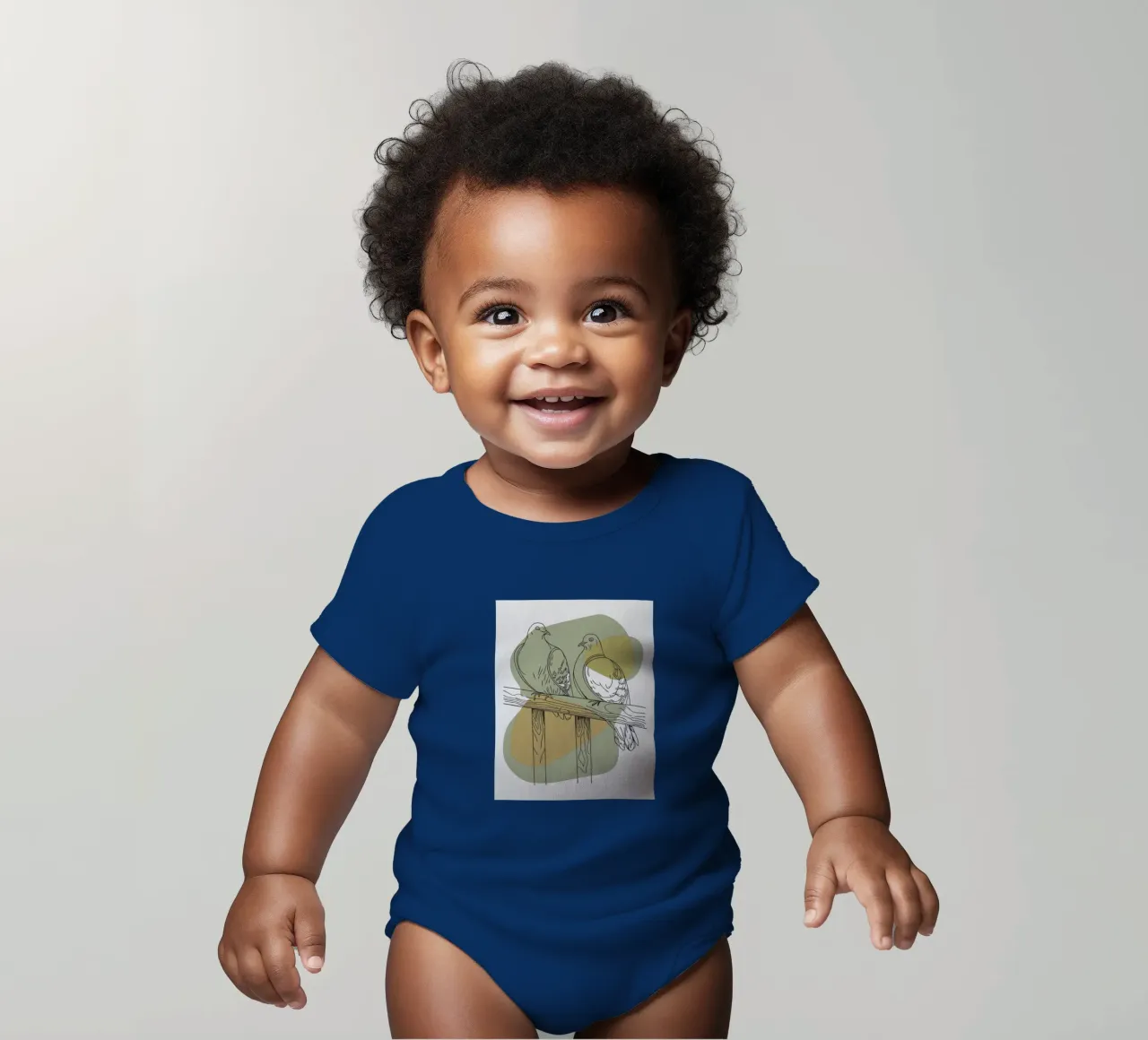 Deux colombes body bébé de RELAXING TOUCH