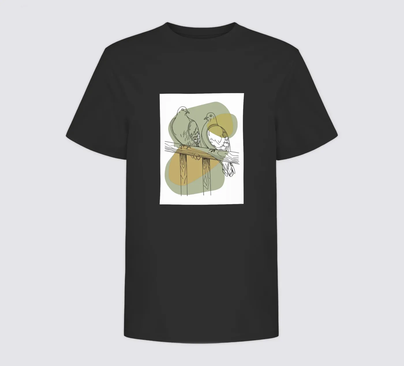 Due colombe t-shirt bambini da RELAXING TOUCH