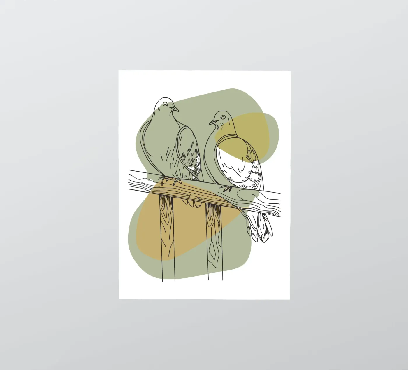 Two Doves sticker by RELAXING TOUCH