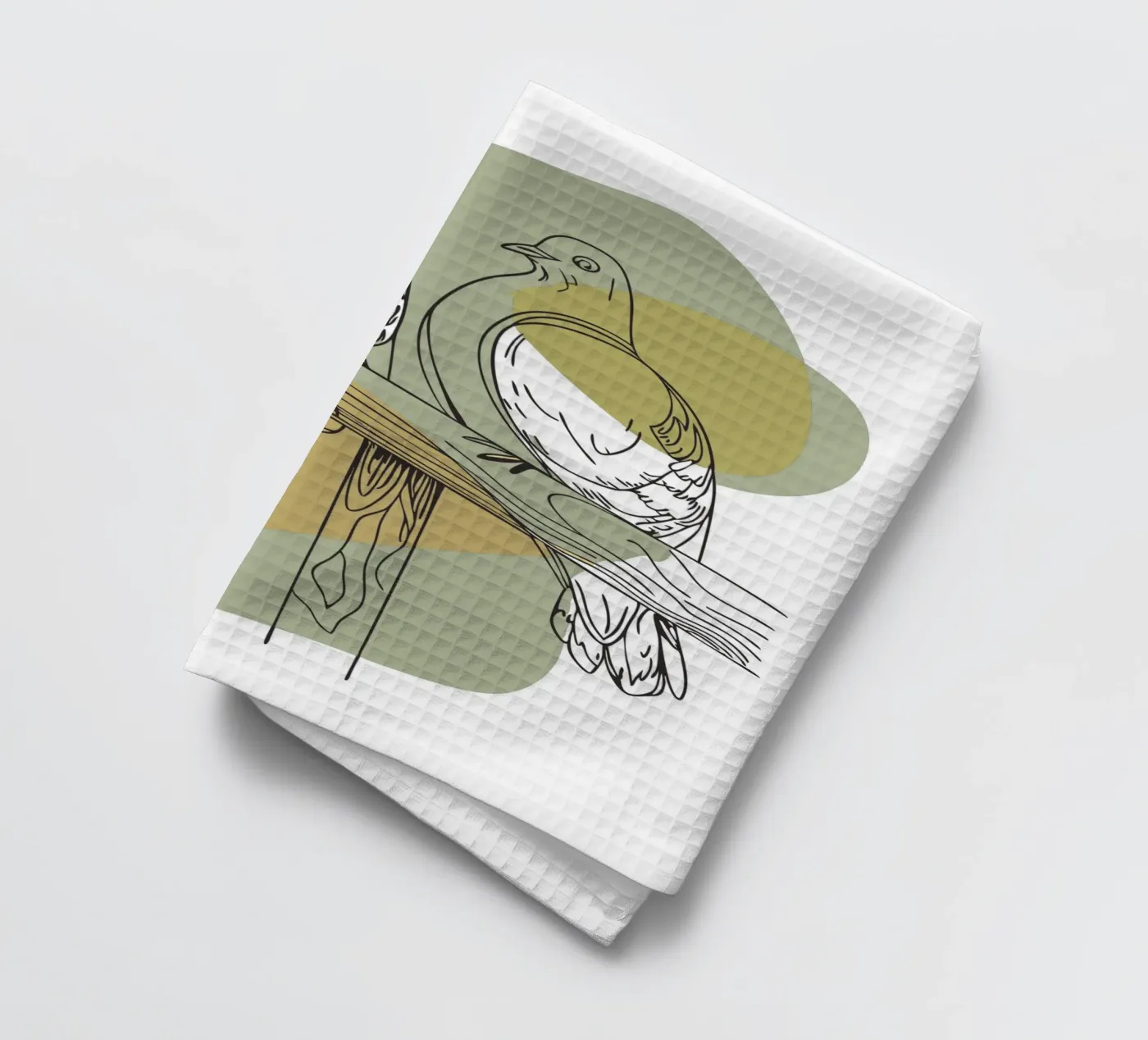 Deux colombes torchon de RELAXING TOUCH