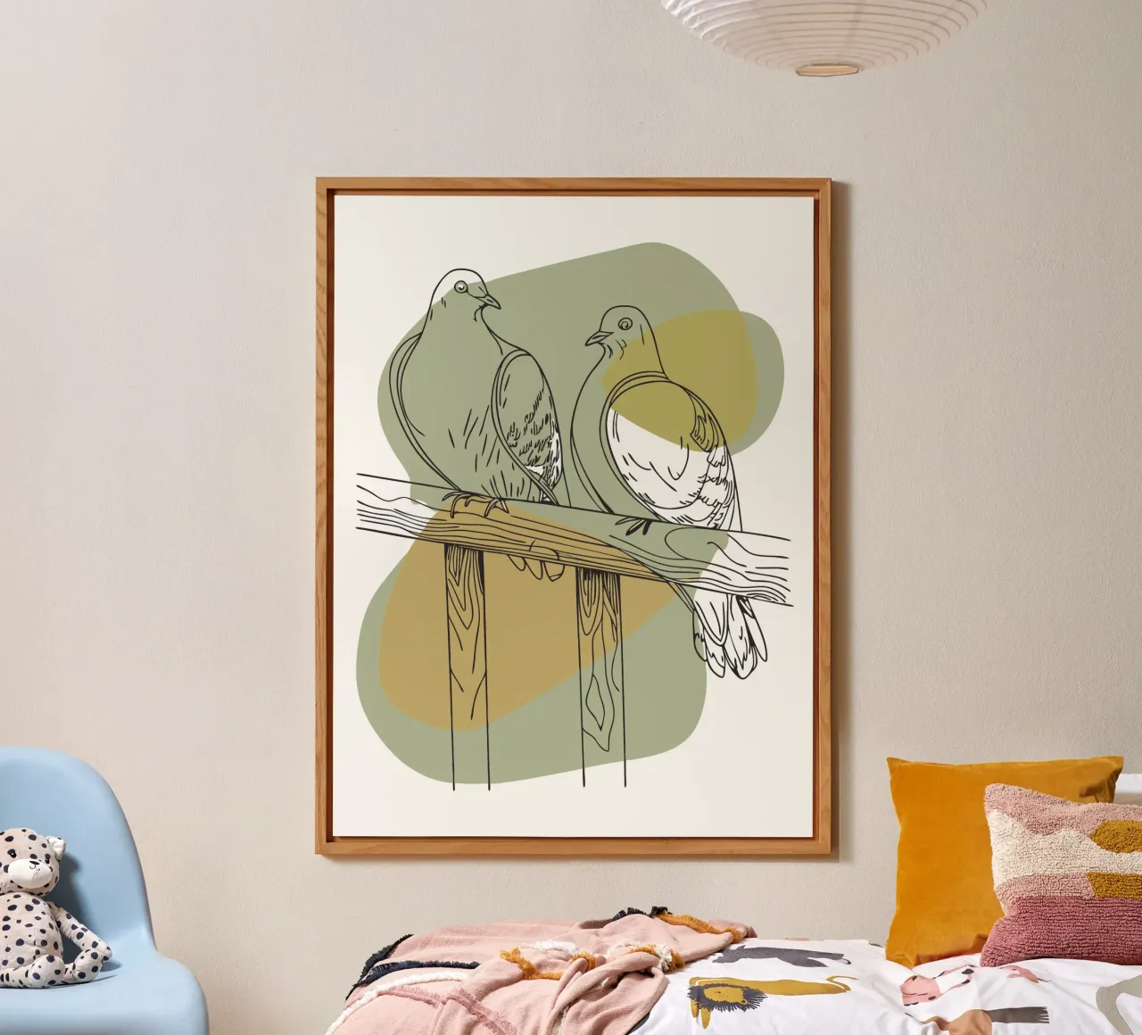 Two Doves forex plate by RELAXING TOUCH