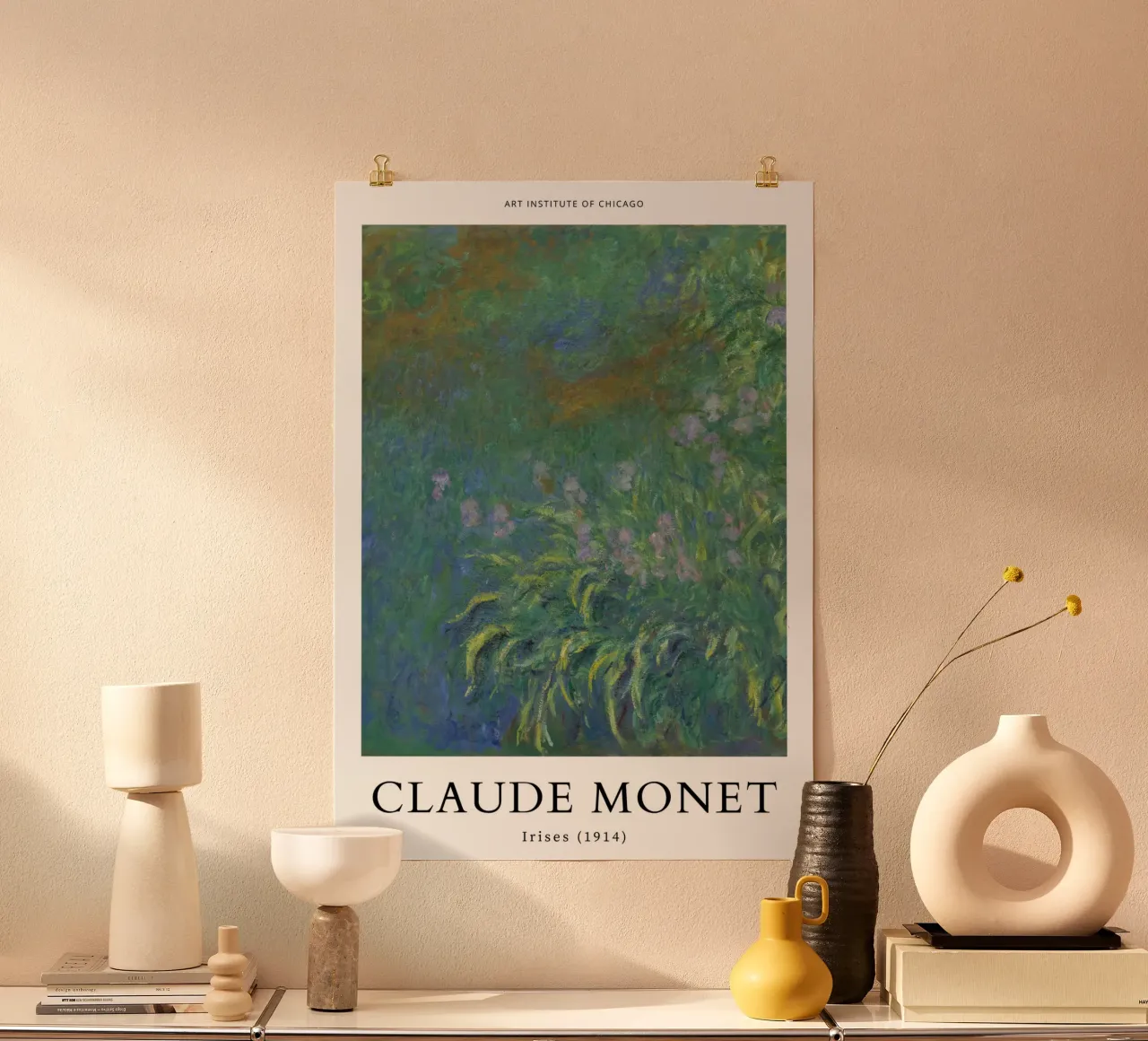 iris tuinbouw tuinlandschap claude monet hahnemühle van belong shop